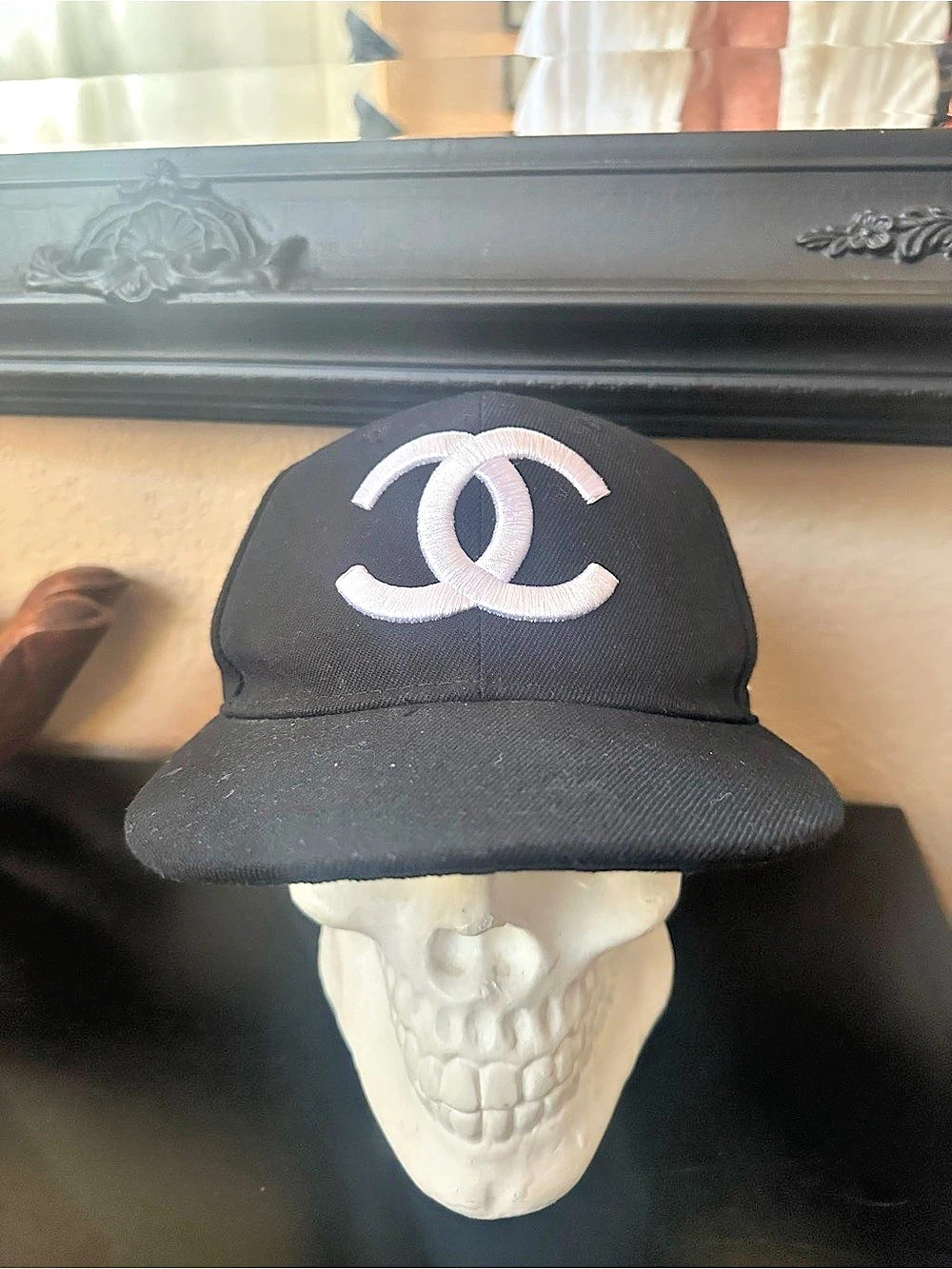 CC- Nike collab Black & White Cap